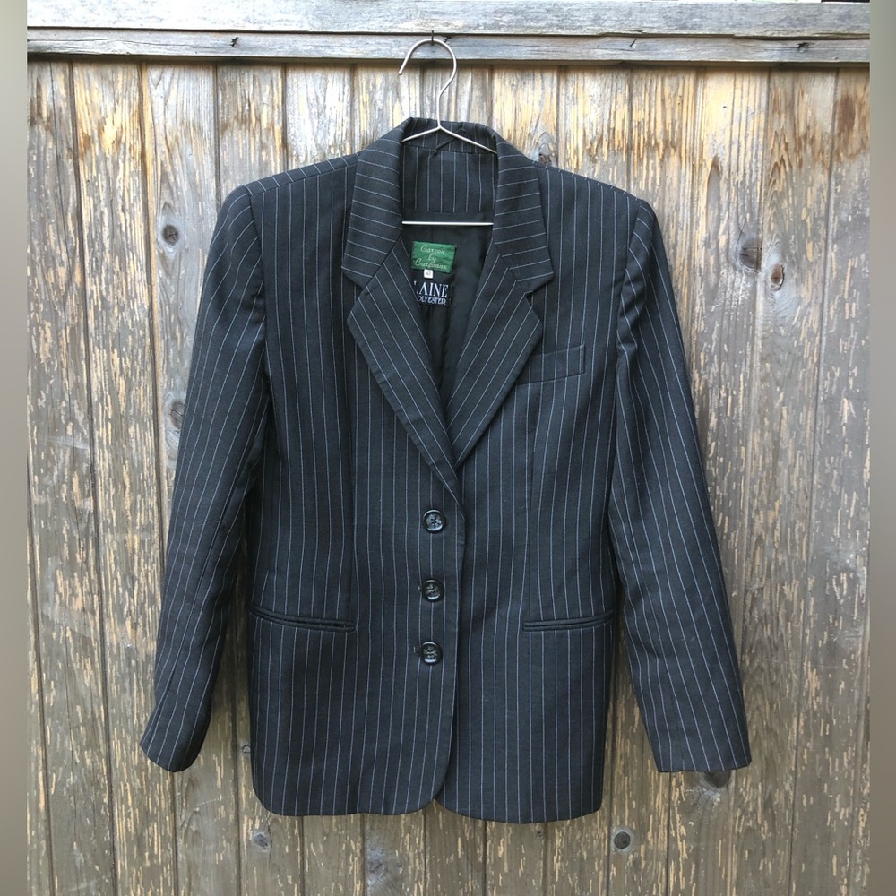 Pin stripe blazer